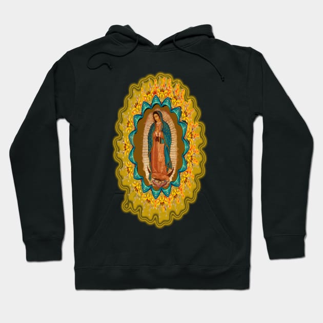 Our Lady of Guadalupe Virgin Mary Hoodie by albaley